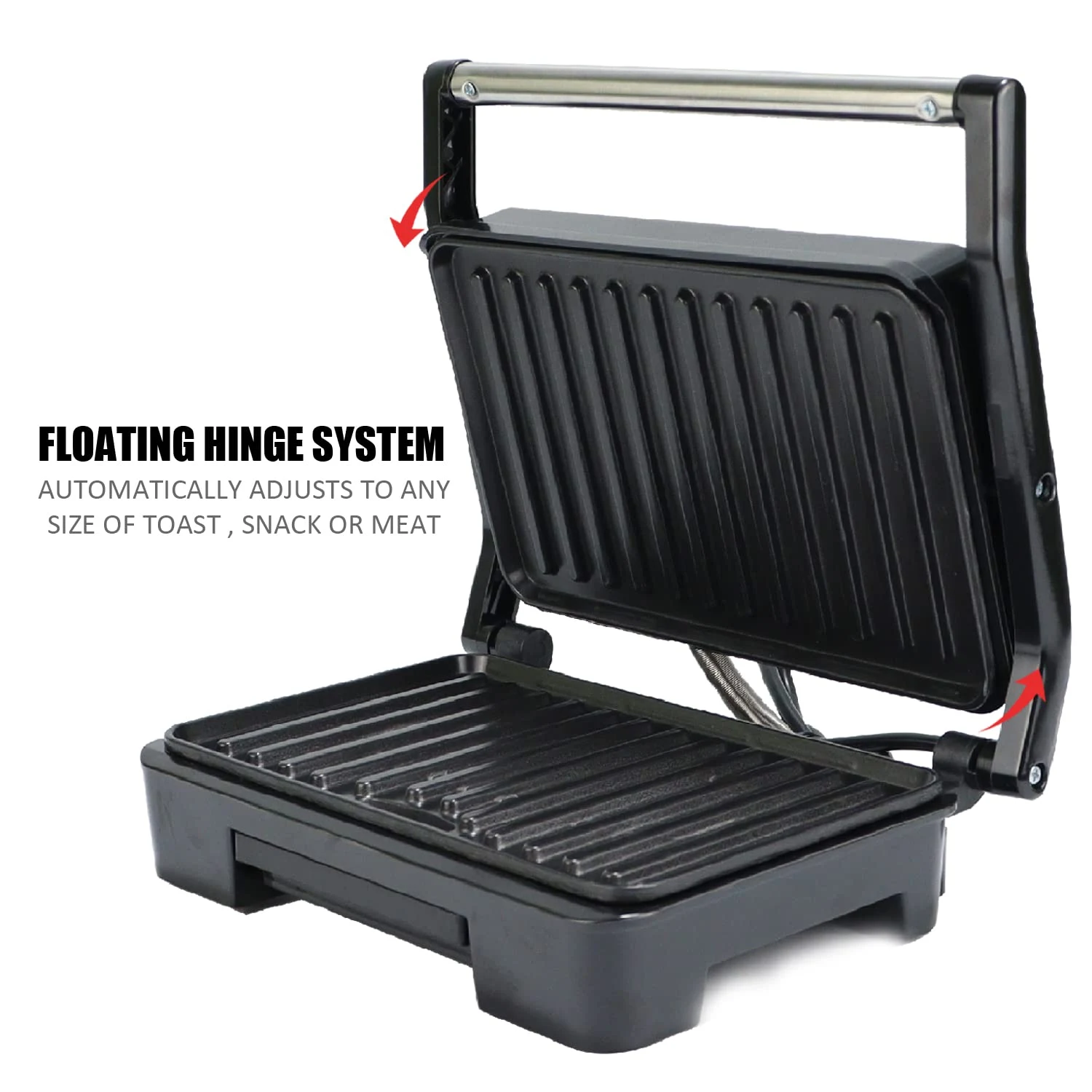Best iBELL SM1515 Sandwich Maker with Floating Hinges 850 Watt Panini Grill Toast (Black) In-Depth Review: Performance, Specs & Buying Guide