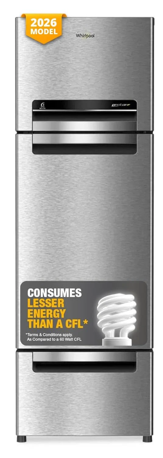 Best Whirlpool 215 L Frost Free Triple-Door Refrigerator Zeolite Technology Microblock Technology FP 223D PROTTON ROY RADIANT STEEL(Z) Up to 44 Reduction in Cold Air Loss In-Depth Review: Performance, Specs & Buying Guide