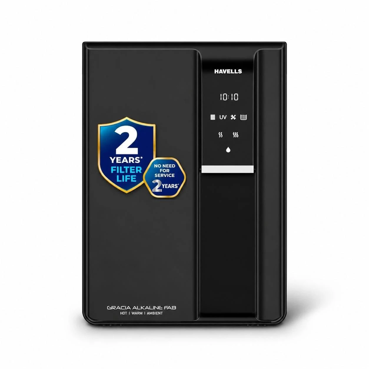 Havells Gracia FAB Alkaline Water Purifier RO UV Alk Hot Warm Ambient Copper Zinc Minerals 9 Stages SS Tank Best for Borewell Municipal Water Free Service Visits 2 Years 2 Year Filter Life Hands-On Testing Review (2026): Is It Truly Worth Buying?